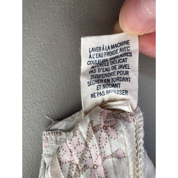 American Eagle Outfitters Silk Floral A Line Tiered Skirt Womens Size 8 Boho - Picture 4 of 7